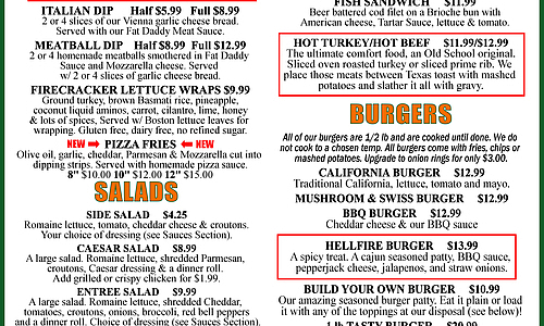 New Menu